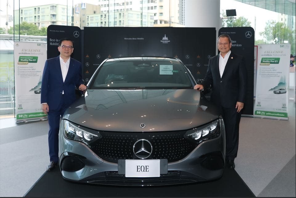 ไทยกรุ๊ป โฮลดิ้งส์ จับมือ เมอร์เซเดส-เบนซ์ โมบิลิตี้ (ประเทศไทย)สร้างสรรค์นวัตกรรมทางการเงินสุดล้ำ

จุดประกายการลงทุนที่ “คุ้มค่า” กับ แคมเปญ “รับเงินแสน คืนเงินล้าน”