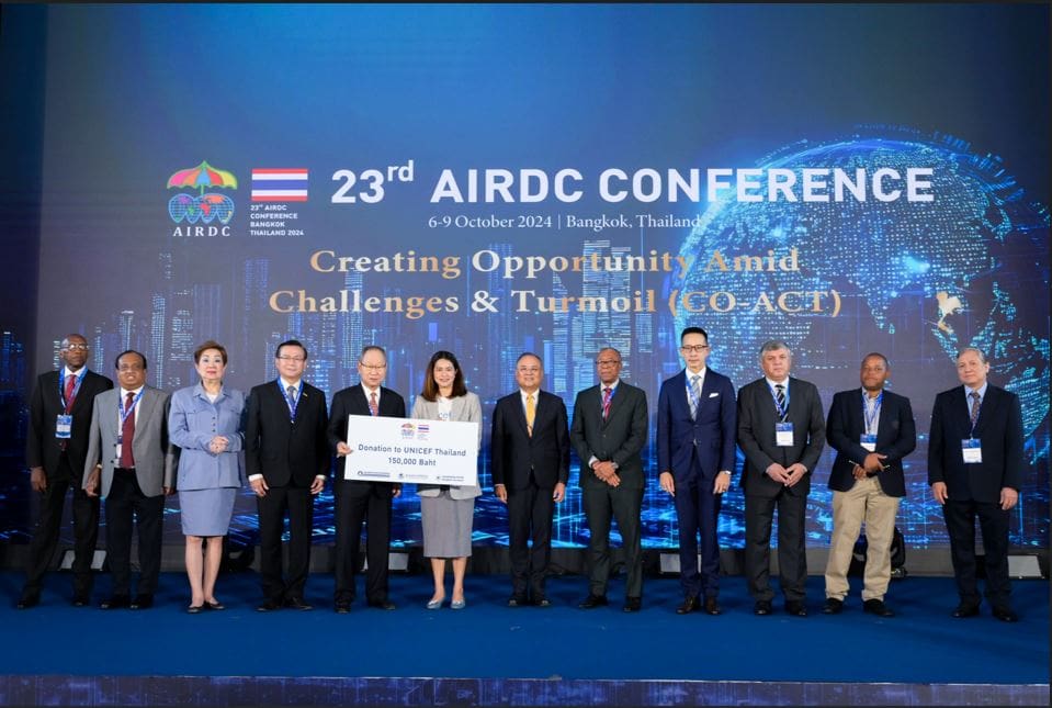 เปิดเวทีงานประชุมระดับนานาชาติ "AIRDC ครั้งที่ 23"
อัปเดตความรู้และทิศทางอุตสาหกรรมประกันภัยทั่วโลก ก้าวทันความท้าทายในยุคดิจิทัล