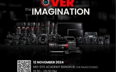 แคนนอนเตรียมจัดงานใหญ่ส่งท้ายปี 2567 ยกทัพกลุ่มผลิตภัณฑ์ Professional VDO Broadcasting พร้อมโชว์เคสกล้องและอุปกรณ์ เพื่องานบรอดคาสต์และโปรดักชันมืออาชีพ