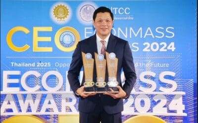 ผอ.ออมสิน รับ 3 รางวัล สุดยอดซีอีโอ “CEO Econmass Awards 2024”