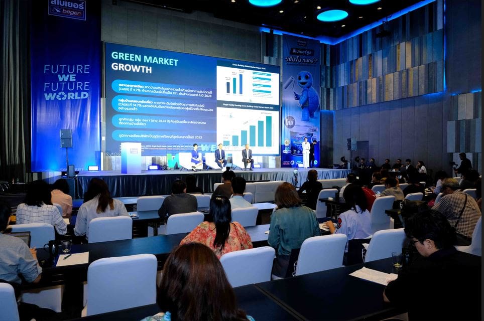 เบเยอร์ เดินหน้า "เปลี่ยนใหญ่" ทุ่ม 30 ล้าน สร้างปรากฏการณ์ใหม่วงการสีทาบ้าน ตอกย้ำความเป็น "ผู้นำสีนวัตกรรม" หลังคว้ารางวัลเกียรติยศ งานนวัตกรรมแห่งชาติ ชนะเลิศหนึ่งเดียวของประเทศไทยจาก 300 แบรนด์ของทุกอุตสาหกรรม