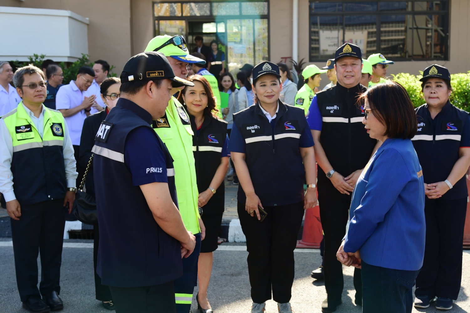 กทพ. ฝึกซ้อมเหตุฉุกเฉิน และการให้ความช่วยเหลือผู้บาดเจ็บทางอากาศยาน ร่วมกับสถาบันการแพทย์ฉุกเฉินแห่งชาติ