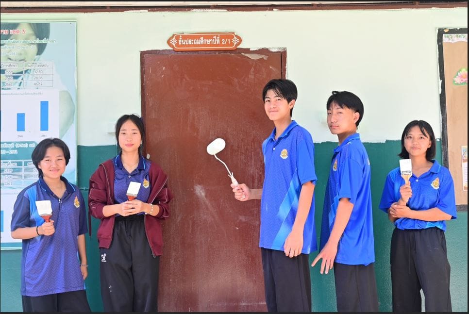 TOA ไม่ทิ้งกัน รวมพลังจิตอาสา ‘ทาสีฟื้นฟูโรงเรียน’
หลังวิกฤตน้ำท่วมใหญ่ อ.แม่สาย จ.เชียงราย