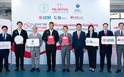 พรูเด็นเชียล ประเทศไทย มอบกรมธรรม์ประกันอุบัติเหตุแก่ลูกจ้างของกทม. ผ่านโครงการ “Give The Future” ทุนประกันรวม 5,100,000,000 บาท ต่อเนื่องเป็นปีที่ 2