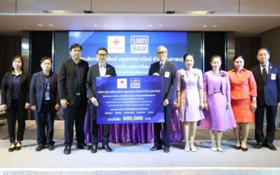 BAM ร่วมกับสภากาชาดไทยสร้างบ้านให้ผู้ด้อยโอกาสภายใต้โครงการ Home & Hope ต่อเนื่องเป็นปีที่ 5