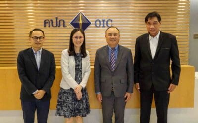 บริษัท แอลเอ็มจี ประกันภัย จำกัด (มหาชน) ร่วมสวัสดีปีใหม่เลขาธิการ คปภ.