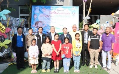 การเคหะแห่งชาติทำบุญขึ้นบ้านใหม่ดินแดง อาคาร D1 พร้อมจัดงานวันเด็กแห่งชาติ สร้างรอยยิ้มและความสุขให้ชาวชุมชนดินแดงได้ใช้เวลาร่วมกันในวันอาทิตย์ “วันครอบครัว”