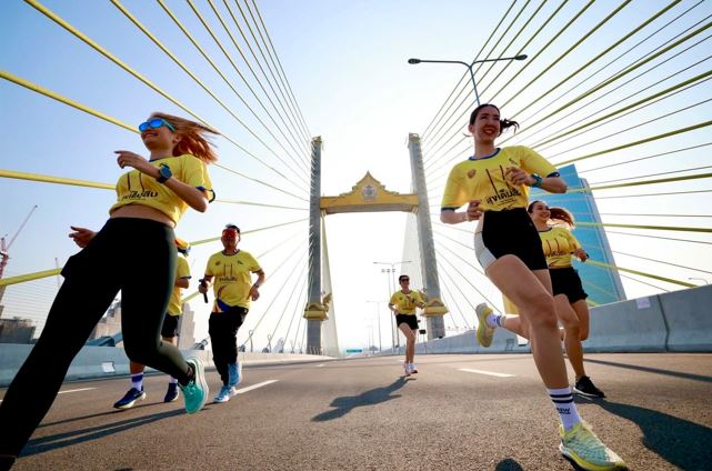การทางพิเศษฯ แจ้งมาตรการกิจกรรมเดิน – วิ่ง ลอยฟ้า บนสะพานทศมราชัน เพื่อบรรเทาปัญหาฝุ่น PM 2.5 ให้แก่ประชาชนที่ร่วมงาน