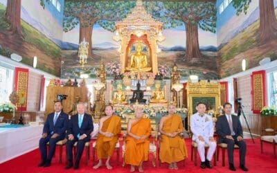 ไทยประกันชีวิต น้อมถวายผ้าพระกฐินพระราชทาน ประจําปี 2567