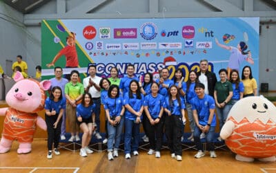 บางจากฯ ร่วมสร้างสีสัน ส่งต่อสุขภาพดี ชวน เมย์ รัชนก ร่วมแข่งกีฬา Econmass Sport Day 2024