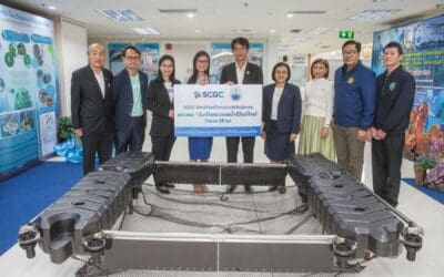 SCGC ผนึกกำลัง ทช. เร่งเครื่องจัดการปัญหาขยะทะเล เน้น Up-Scale และ Up-Speed พร้อมส่งมอบ”ทุ่นกักขยะลอยน้ำโมเดลล่าสุด” ป้องกันขยะสู่ทะเล