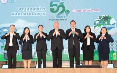การเคหะแห่งชาติแถลงผลงานครบรอบ 52 ปี สร้างที่อยู่อาศัยกว่า 7.5 แสนหน่วย ผลประเมิน ITA 96.44 คะแนน ได้อันดับ 1 ของกระทรวง พม. พร้อมเดินหน้าขับเคลื่อนภารกิจตามนโยบาย 5×5 ฝ่าวิกฤตประชากรของ “ท็อป วราวุธ” รมว.พม.  