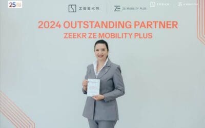 ซีกเกอร์ ซี โมบิลิตี้ พลัส คว้ารางวัลระดับโลก ‘2024 OUTSTANDING ZEEKR PARTNER’ และ ‘2024 SALES AWARD’