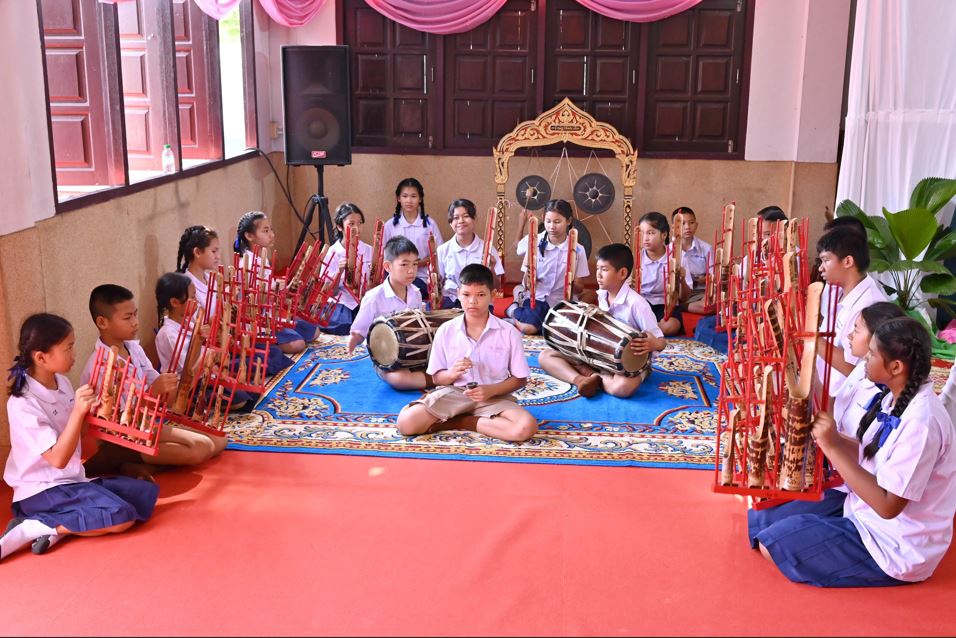 สมเด็จพระมหารัชมงคลมุนี เป็นประธานฝ่ายสงฆ์ ในพิธีเปิดพิพิธภัณฑ์วัดบางน้ำผึ้งนอก

บูรณะโดยกลุ่มบริษัทบางจาก ในโอกาส ครบรอบ 40 ปี ก้าวสู่ทศวรรษที่ 5