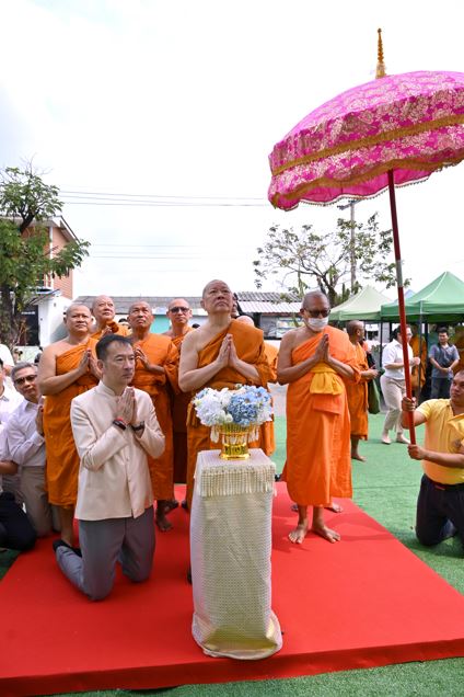สมเด็จพระมหารัชมงคลมุนี เป็นประธานฝ่ายสงฆ์ ในพิธีเปิดพิพิธภัณฑ์วัดบางน้ำผึ้งนอก

บูรณะโดยกลุ่มบริษัทบางจาก ในโอกาส ครบรอบ 40 ปี ก้าวสู่ทศวรรษที่ 5