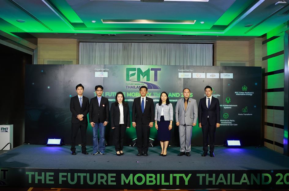 สมาคมผู้ผลิตชิ้นส่วนยานยนต์ไทย (TAPMA) แถลงข่าวเปิดตัว Future Mobility Thailand 2025

เวทีเจรจาธุรกิจระดับโลก มุ่งสู่การเป็นศูนย์กลางการผลิตยานยนต์แห่งอนาคต
