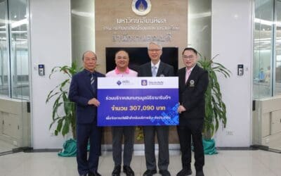 วิริยะประกันภัย ร่วมสนับสนุน คปภ. สมทบทุนมูลนิธิรามาธิบดีฯ โครงการจัดหารถไฟฟ้าบริการประชาชน รพ.รามาฯ