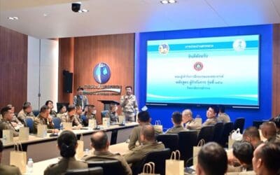 กปน. ต้อนรับคณะผู้เข้าอบรมหลักสูตรผู้กำกับการ รุ่นที่ 151 วิทยาลัยการตำรวจ ศึกษาดูงานโรงงานผลิตน้ำบางเขน