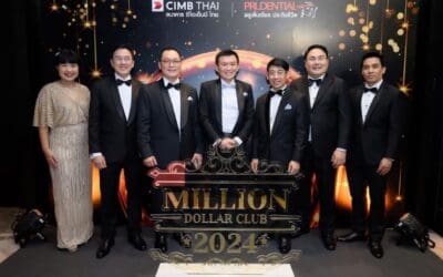 พรูเด็นเชียล ประเทศไทย จับมือ ธนาคาร ซีไอเอ็มบี ไทย จัดงานมอบรางวัล Million Dollar Club