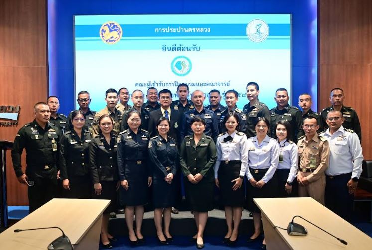 กปน. ต้อนรับคณะผู้เข้าอบรมหลักสูตรข่าวกรองทางยุทธศาสตร์ รุ่นที่ 58 โรงเรียนรักษาความปลอดภัย ศึกษาดูงานโรงงานผลิตน้ำบางเขน