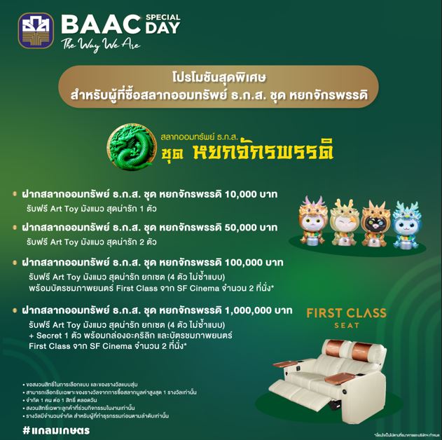 ธ.ก.ส. โชว์แกลมเกษตรในงาน BAAC SPECIAL DAY : The Way We Are