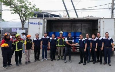 OR มอบน้ำมันดีเซล 2,000 ลิตร แก่ กทม. เพื่อสนับสนุนภารกิจช่วยเหลือผู้ประสบภัยในพื้นที่ตึกถล่ม
