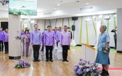 สมเด็จพระกนิษฐาธิราชเจ้า กรมสมเด็จพระเทพรัตนราชสุดาฯ สยามบรมราชกุมารี เสด็จพระราชดำเนินไปทรงเปิดหน่วยผลิตน้ำมันเชื้อเพลิงอากาศยานยั่งยืน (SAF)ในโรงกลั่นน้ำมันบางจาก พระโขนง