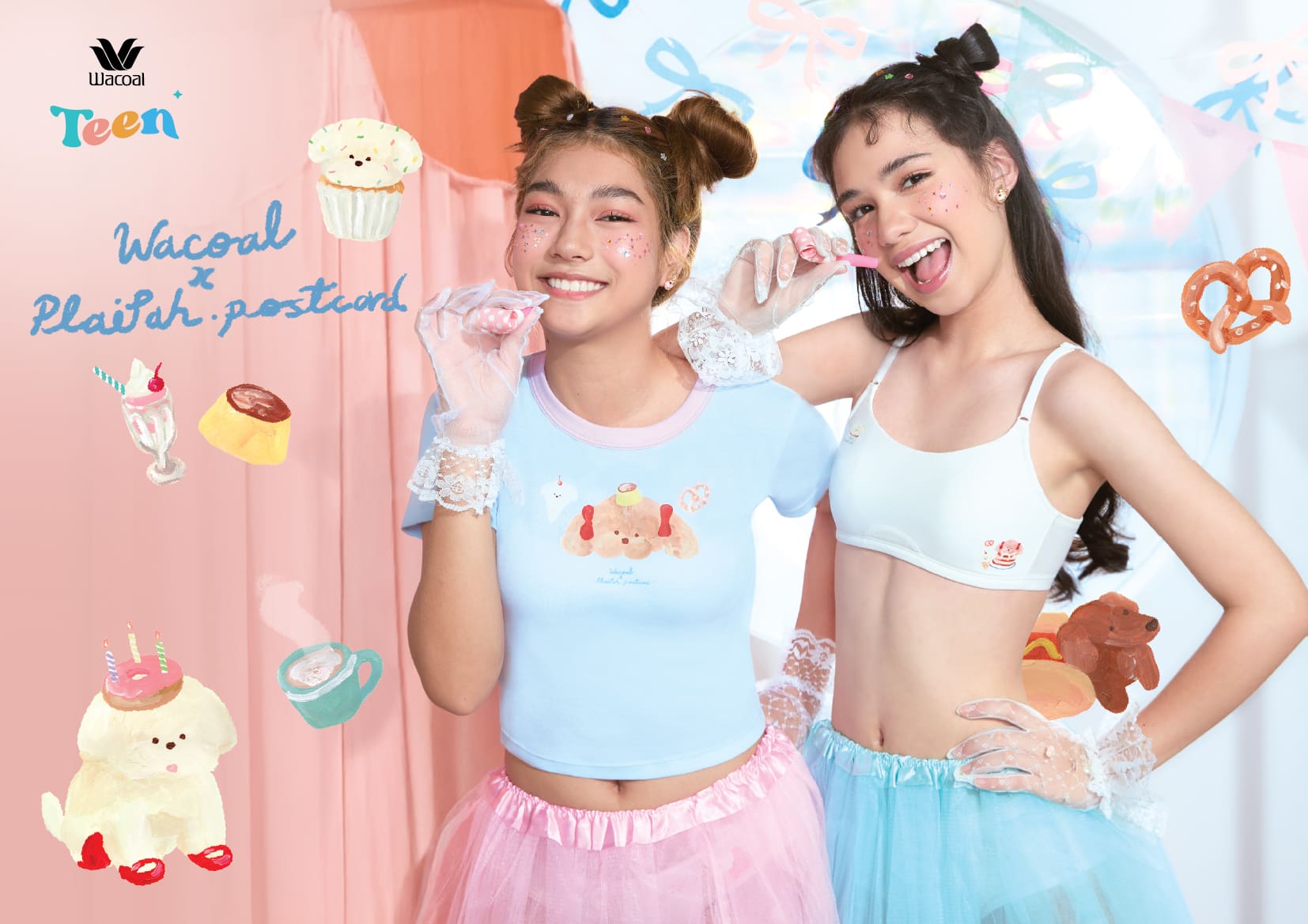 เปิดเทอมนี้ สรีระของวัยเปลี่ยนไป ถึงเวลามองหาชุดชั้นในที่เหมาะกับวัย ใส่สบาย เลือก Wacoal Bloom วัย 8-12 ปี และ Wacoal Teen วัย 13-15 ปี โตขึ้นอีกขั้น มั่นใจได้อีกเยอะ