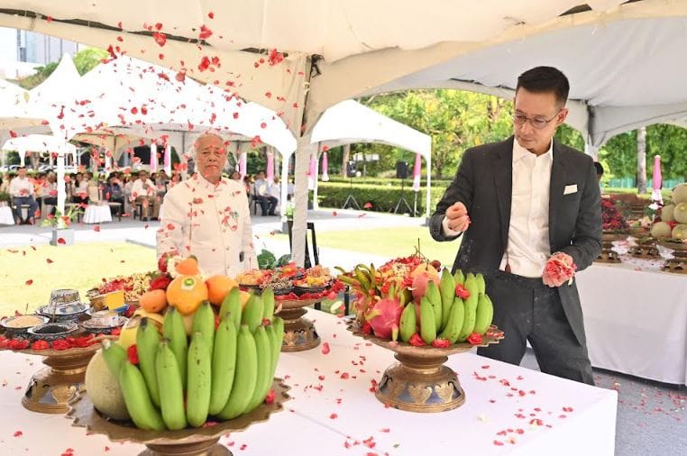 เมืองไทยประกันชีวิต จัดพิธีทำบุญครบรอบ 74 ปี การก่อตั้งบริษัทฯ