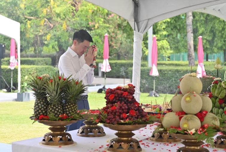 เมืองไทยประกันชีวิต จัดพิธีทำบุญครบรอบ 74 ปี การก่อตั้งบริษัทฯ