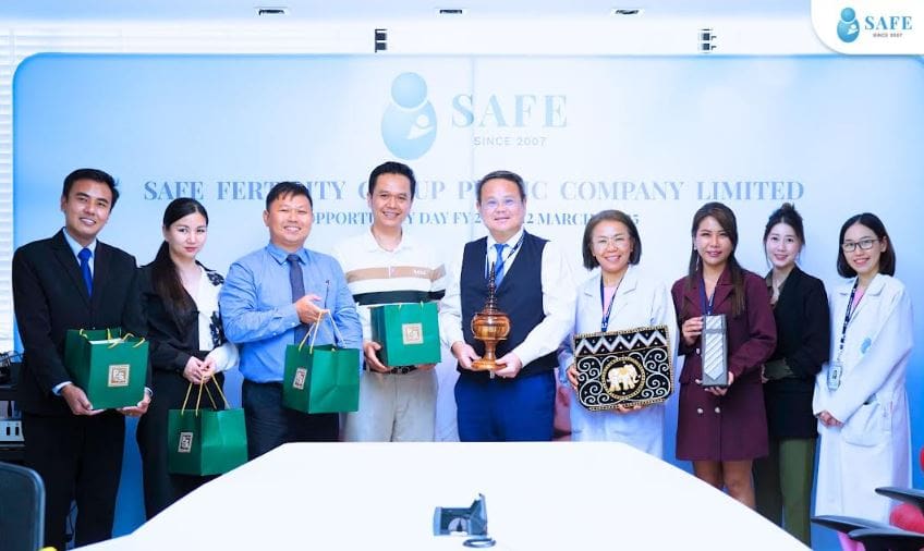 SAFE เปิดบ้านต้อนรับ Moe Kaung Hospital (Origin Fertility Center) ประเทศเมียนมา