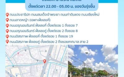 ประกาศ การประปานครหลวง เรื่อง ตัดบรรจบท่อประธานที่วางใหม่