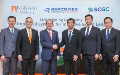 B.Grimm Power จับมือครั้งสำคัญกับ SCGC สู่เป้าหมาย Net Zero  ยกระดับโรงไฟฟ้าด้วยดิจิทัลโซลูชันอัจฉริยะ “DRS by REPCO NEX”   เร่งขับเคลื่อนพลังงานสะอาดแห่งอนาคตให้กับประเทศไทย     