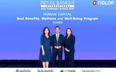 TIDLOR องค์กรแห่งโอกาสและความสุข คว้ารางวัลดูแลพนักงานดีเด่นระดับเอเชีย