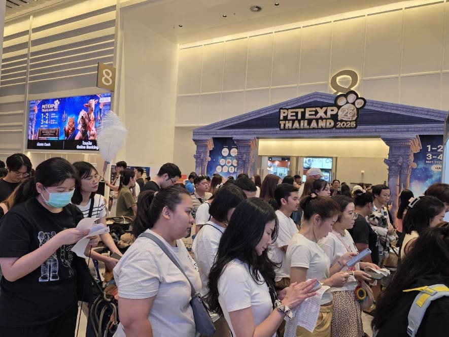 เปิดฉากยิ่งใหญ่ "Pet Expo Thailand 2025" ฉลองครบรอบ 25 ปี
พบไฮไลท์สัตว์หายาก กิจกรรมโดนใจ สินค้า-บริการนวัตกรรมเพื่อสัตว์เลี้ยงจัดเต็มกว่าใคร