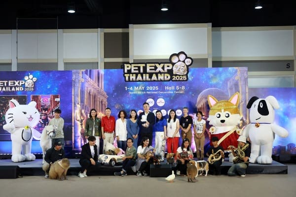 เปิดฉากยิ่งใหญ่ “Pet Expo Thailand 2025” ฉลองครบรอบ 25 ปีพบไฮไลท์สัตว์หายาก กิจกรรมโดนใจ สินค้า-บริการนวัตกรรมเพื่อสัตว์เลี้ยงจัดเต็มกว่าใคร