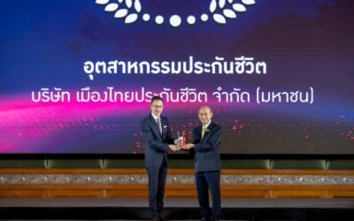 เมืองไทยประกันชีวิต คว้ารางวัลสุดยอดองค์กรธุรกิจไทย”THAILAND TOP COMPANY AWARDS 2025″ ต่อเนื่องเป็นปีที่ 7