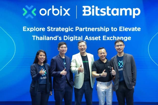 orbix และ Bitstamp ศึกษาความร่วมมือเชิงกลยุทธ์ มุ่งยกระดับตลาดสินทรัพย์ดิจิทัลไทย