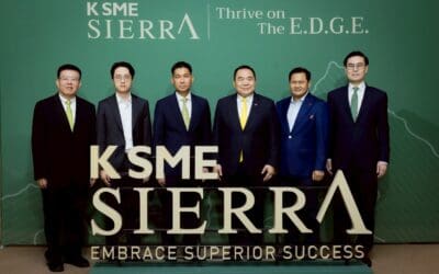 กสิกรไทยจัดฟอรัมใหญ่แห่งปีรวมกลยุทธ์พาธุรกิจฝ่าเศรษฐกิจผันผวน พร้อมเปิดตัว K SME SIERRA โครงการพิเศษสำหรับลูกค้าธุรกิจ หนุนความรู้และสิทธิพิเศษต่าง ๆ ให้ธุรกิจโตไปได้อีก