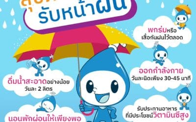 ฮัดชิ้วว… เข้าสู่หน้าฝนของปี 2568 แล้ว อากาศเปลี่ยนแปลงบ่อย เดี๋ยวร้อน เดี๋ยวหนาว เดี๋ยวฝนตก ร่างกายปรับตัวไม่ทัน ถึงเวลาที่เราต้องดูแลตัวเองกันแล้ว