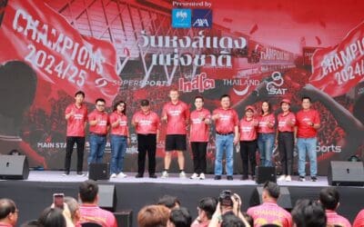 ประวัติศาสตร์จารึก “วันหงส์แดงแห่งชาติ” Presented by กรุงไทย-แอกซ่า ประกันชีวิต รีเซ่ นําทัพ รวมพลังชาวหงส์แดงที่ใหญ่ที่สุดใจกลางกรุงเทพฯ