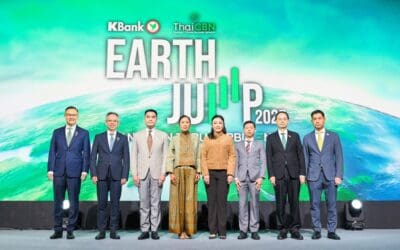 เปิดฉาก “EARTH JUMP 2025” กสิกรไทยผนึกทุกภาคส่วน แนะยุทธศาสตร์รับมือโลกร้อน หนุนธุรกิจลงมือทำจริงสู่ความยั่งยืน ย้ำไทยยืนหนึ่งผู้นำการขับเคลื่อนในอาเซียน