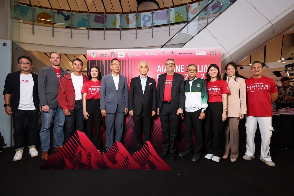 เอไอเอ ผนึกกำลัง กลุ่มบริษัทพราว และ จังหวัดนครราชสีมา

จัดงาน “AIA ONE BILLION DAY 2025” ครั้งแรกกับการวิ่งเทรลบนเส้นทางมรดกโลก

พร้อมเต็มอิ่มกับกิจกรรมสนุกตลอดวัน เพื่อให้คนไทยได้มีสุขภาพและชีวิตที่ดีขึ้นอย่างยั่งยืน
