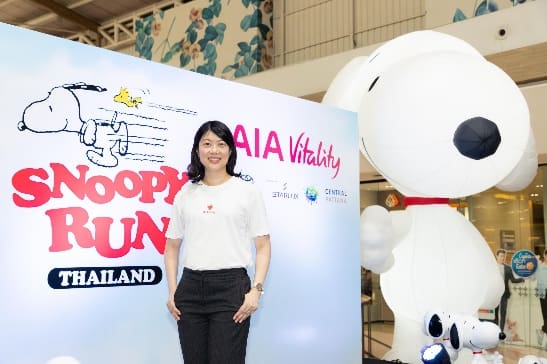 เอไอเอ ประเทศไทย ผนึก ฟันเตอร์เทนเมนท์ จัดการแข่งขันวิ่งมินิมาราธอน“Snoopy Run Thailand 2025 Presented by AIA Vitality” ครั้งแรกในไทย