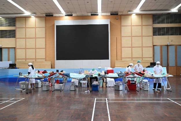 กปน. ร่วมจัดกิจกรรมบริจาคโลหิต ช่วยให้ผู้ป่วยมีโลหิตรักษาพยาบาลอย่างเพียงพอ
