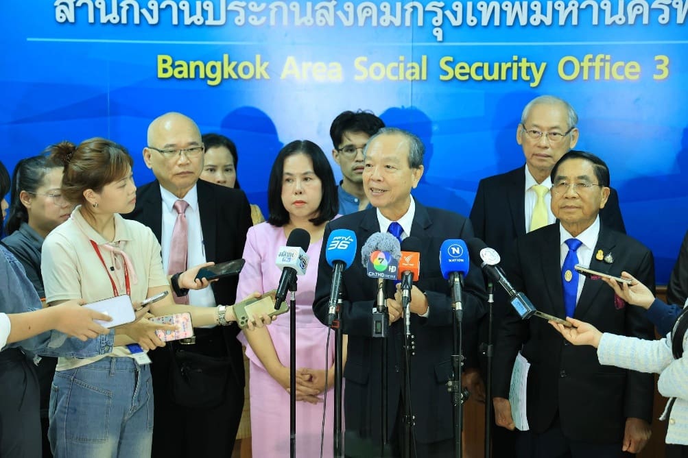 บอร์ดแพทย์ประกันสังคม ชุดที่ 17 เข้าพบ รมว. แรงงาน พร้อมดำเนินงานภายใต้แนวทาง “สานต่อ สร้างใหม่ ส่งเสริมนวัตกรรมทางการแพทย์”