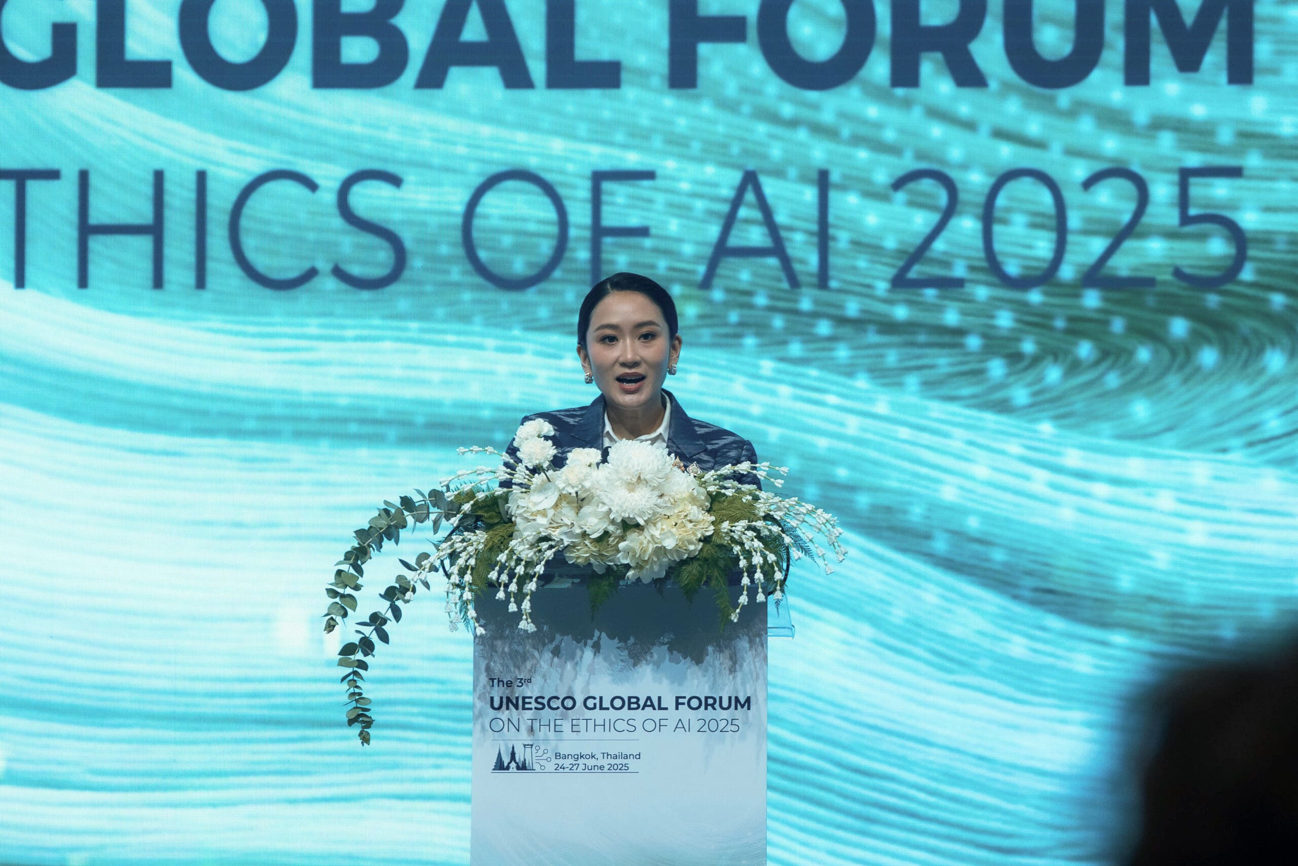 นายกฯ ‘แพทองธาร’ ชูไทยผู้นำจริยธรรม AI บนเวทีโลก!
“The 3rd UNESCO Global Forum on the Ethics of AI 2025”
ดัน AIGPC เป็นศูนย์ธรรมาภิบาล AI แห่งแรกในเอเซีย