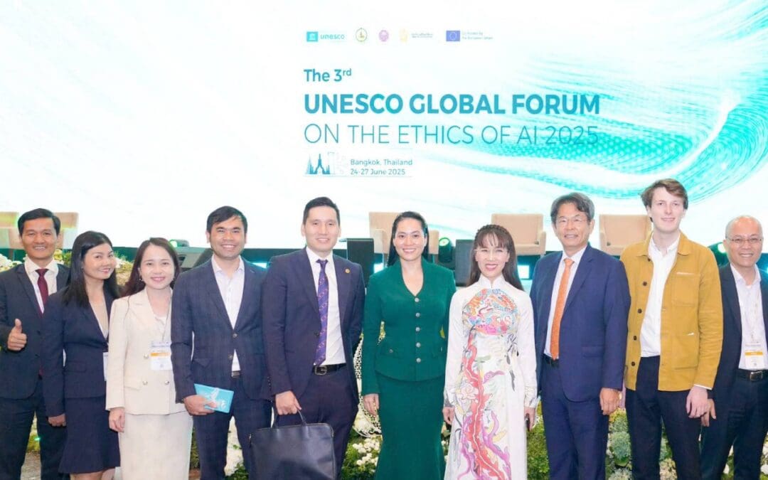 มหาเศรษฐีนักธุรกิจชาวเวียดนาม ดร. เหวียน ถิ เฟือง เถา ร่วมผลักดัน AI เพื่อสังคมบนเวที UNESCO