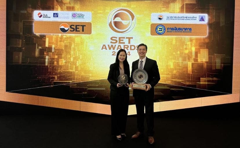 เมย์แบงก์ คว้า 2 รางวัล จากงาน SET Awards 2024