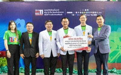 เอไอเอ ประเทศไทย มอบประกันอุบัติเหตุกลุ่ม ฟรี แก่ผู้ร่วมกิจกรรมออกกำลังกาย “แสงนำใจไทยทั้งชาติ เดิน วิ่ง ปั่น ป้องกันอัมพาต ครั้งที่ 11 เฉลิมพระเกียรติ”